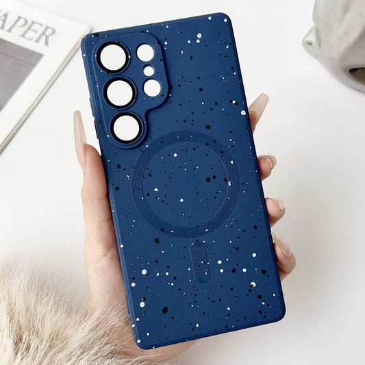 For Samsung Galaxy S25 Ultra 5G Starry Sky TPU Shockproof MagSafe Phone Case(Dark Blue) - Galaxy S25 Ultra 5G Cases by PMC Jewellery | Online Shopping South Africa | PMC Jewellery | Buy Now Pay Later Mobicred