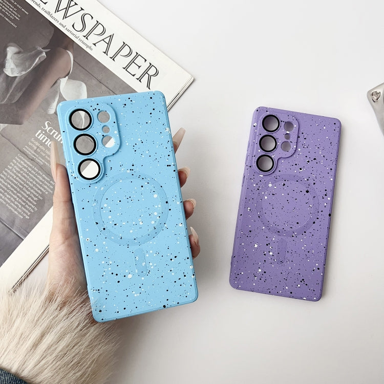 For Samsung Galaxy S25+ 5G Starry Sky TPU Shockproof MagSafe Phone Case(Black) - Galaxy S25+ 5G Cases by PMC Jewellery | Online Shopping South Africa | PMC Jewellery | Buy Now Pay Later Mobicred