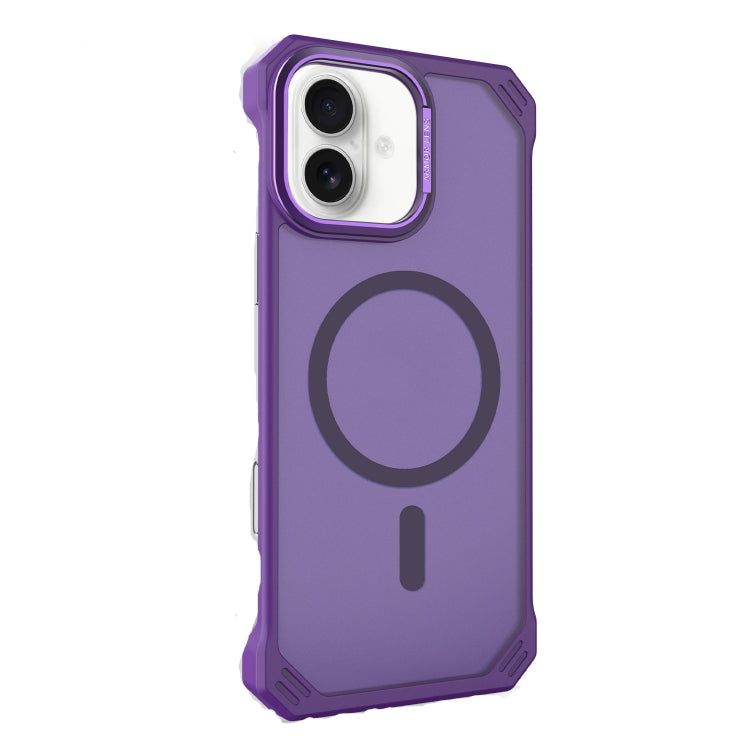 For iPhone 16 Plus Starshield Frameless MagSafe PC Phone Case(Purple) - iPhone 16 Plus Cases by PMc TechLife | Online Shopping South Africa | PMc TechLife | Buy Now Pay Later Mobicred