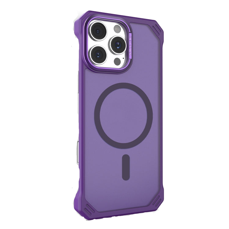 For iPhone 16 Pro Starshield Frameless MagSafe PC Phone Case(Purple) - iPhone 16 Pro Cases by PMc TechLife | Online Shopping South Africa | PMc TechLife | Buy Now Pay Later Mobicred