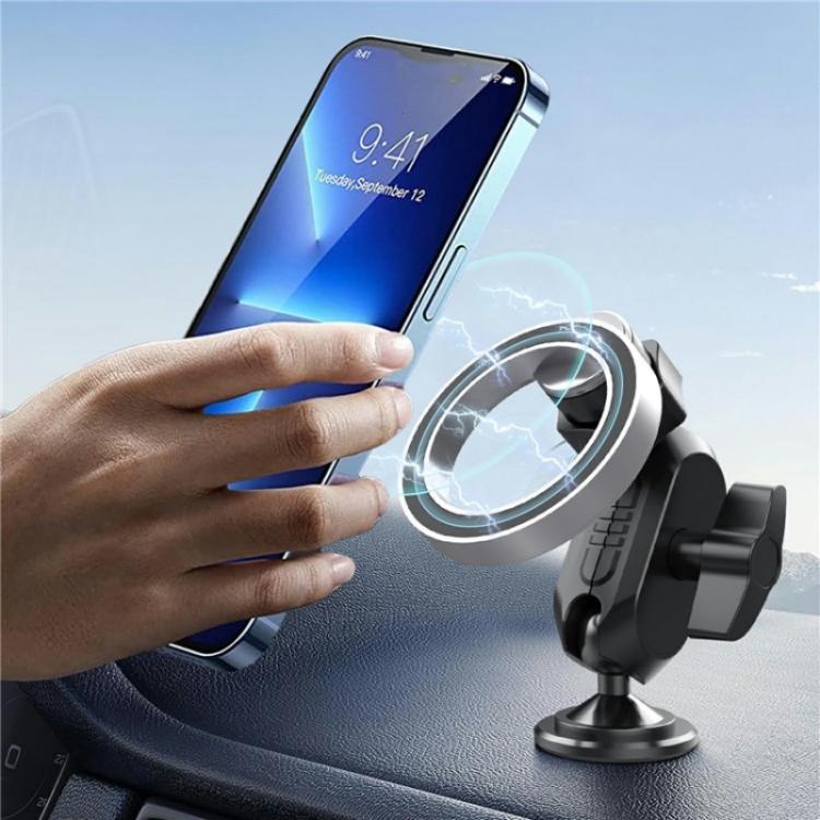 159A 360 Degree Rotation Adhesive Base Magnetic Car Dashboard Mount Phone Holder Bracket - Universal Car Holders by PMc TechLife | Online Shopping South Africa | PMc TechLife | Buy Now Pay Later Mobicred