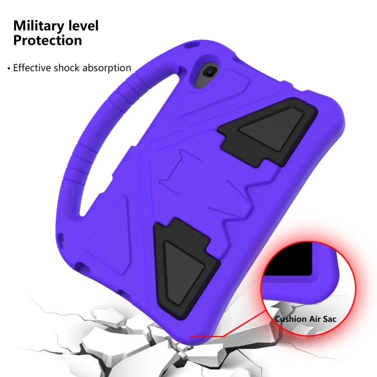 For onn. 8 Tablet Gen 4 2024 EVA Shockproof Tablet Case with Holder(Purple) - Others by PMC TechLife | Online Shopping South Africa | PMC TechLife | Buy Now Pay Later Mobicred
