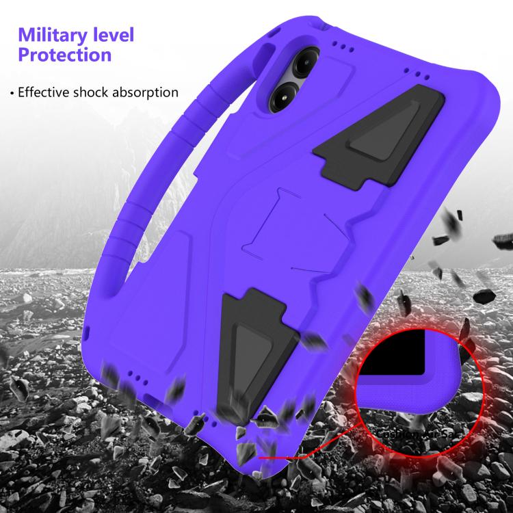 For onn. 12.1 Tablet Pro 2024 EVA Shockproof Tablet Case with Holder(Purple) - Others by PMC TechLife | Online Shopping South Africa | PMC TechLife | Buy Now Pay Later Mobicred