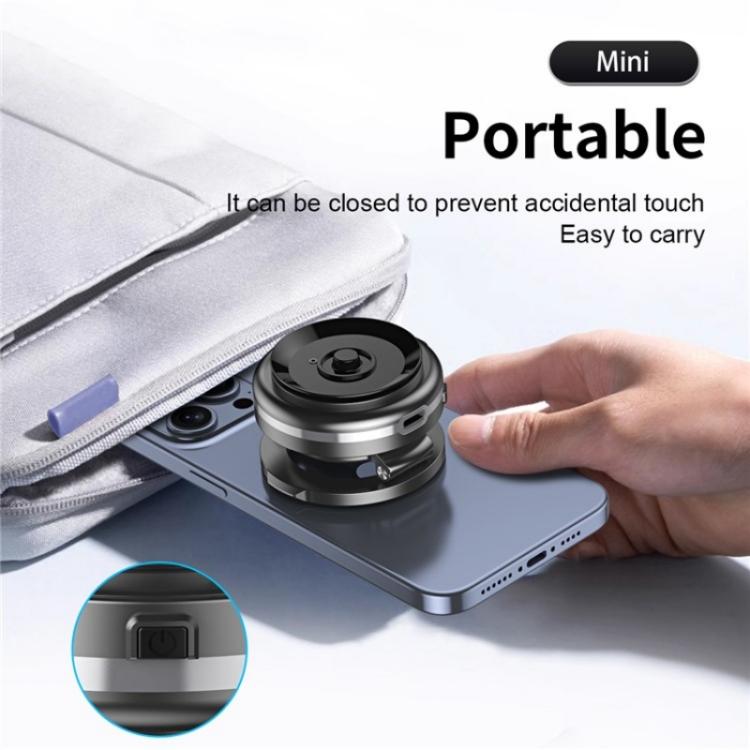 C7 Multifunctional Magnetic Phone Holder Rotatable Folding Auto Vacuum Suction Cup Phone Holder(Silver) - free shipping - PMc TechLife - Order now!