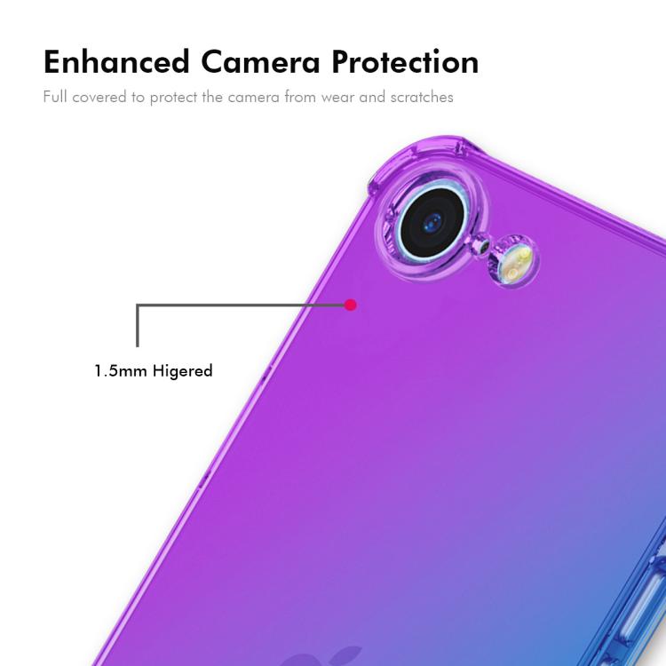 For iPhone 16e ENKAY Hat-Prince Gradient Airbag TPU Phone Case(Pink Gold) - free shipping - PMC TechLife - Order now!
