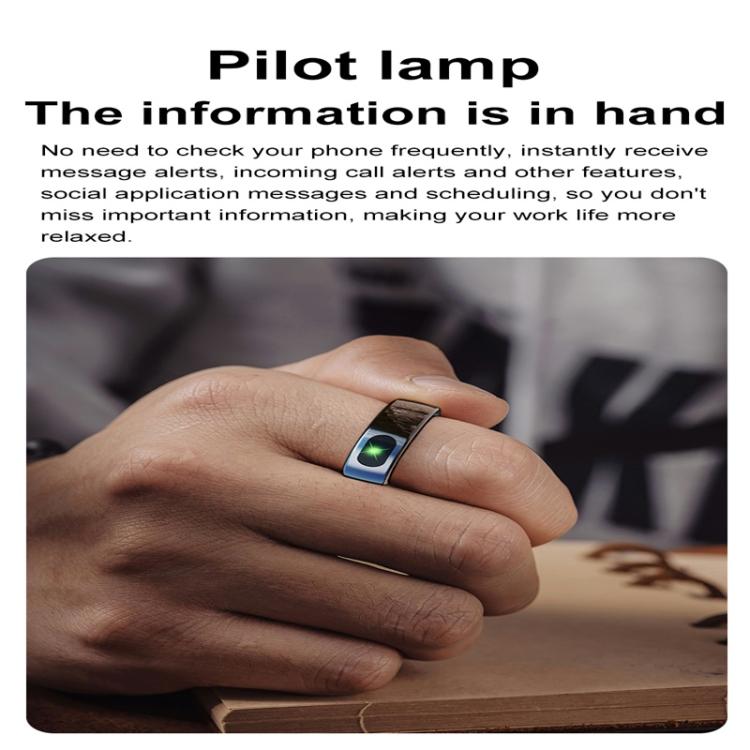 R08 SIZE 7 Smart Ring, Support Heart Rate / Blood Oxygen / Sleep / Multiple Sports Modes(Gold) - free shipping - PMC TechLife - Order now!
