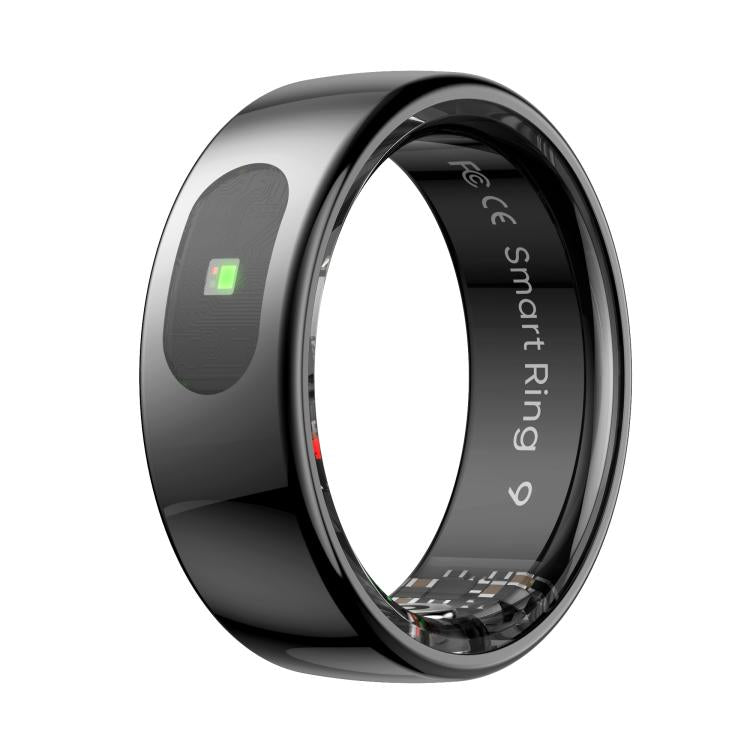 R08 SIZE 9 Smart Ring, Support Heart Rate / Blood Oxygen / Sleep / Multiple Sports Modes(Black) - free shipping - PMC TechLife - Order now!