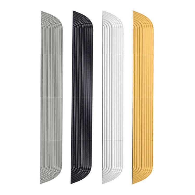 JUNSUNMAY For Ecovacs / iRobot / Mijia / Dreame Sweeping Robot Universal Silicone Threshold Bars Ramp Mat(White) - free shipping - PMc TechLife - Order now!