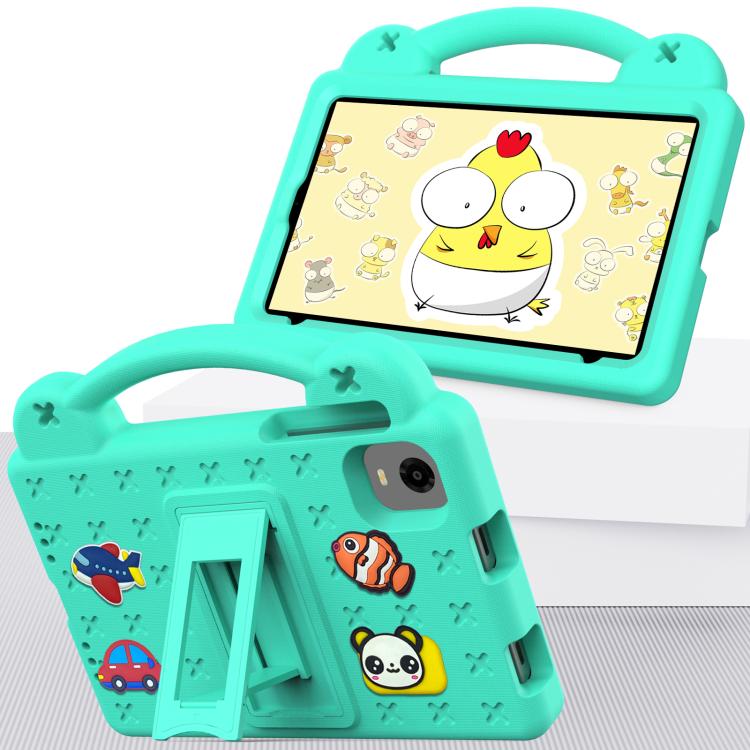 For Alldocube iPlay Mini 2 2024 Handle Kickstand Children EVA Shockproof Tablet Case(Mint Green) - CUBE by PMC TechLife | Online Shopping South Africa | PMC TechLife | Buy Now Pay Later Mobicred