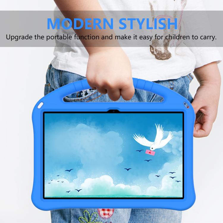 For NEC Lavie Tab T11 T1195  EVA Shockproof Tablet Case with Holder(Blue) - Others by PMC TechLife | Online Shopping South Africa | PMC TechLife | Buy Now Pay Later Mobicred