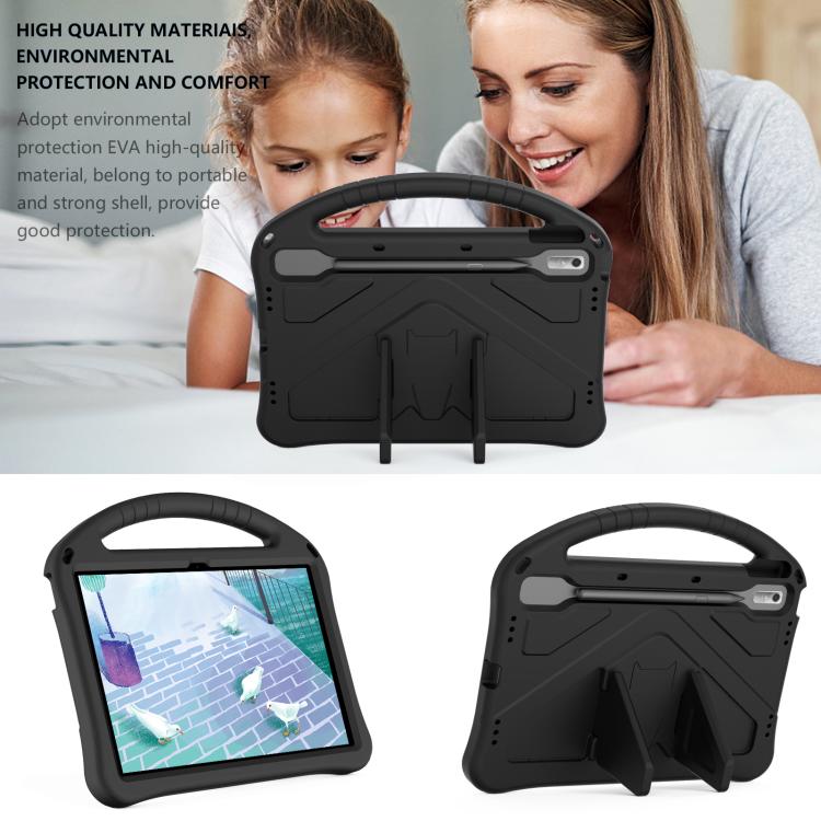 For NEC Lavie Tab T11  T1175FAS EVA Shockproof Tablet Case with Holder(Black) - Others by PMC TechLife | Online Shopping South Africa | PMC TechLife | Buy Now Pay Later Mobicred