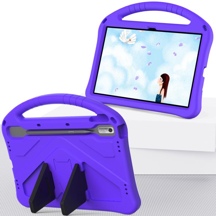 For NEC Lavie Tab T11  T1175FAS EVA Shockproof Tablet Case with Holder(Purple) - Others by PMC TechLife | Online Shopping South Africa | PMC TechLife | Buy Now Pay Later Mobicred