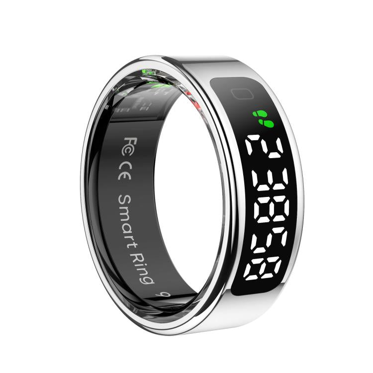 R11 SIZE 8 Smart Ring, Support Heart Rate / Blood Oxygen / Sleep / Multiple Sports Modes(Silver) - free shipping - PMC TechLife - Order now!