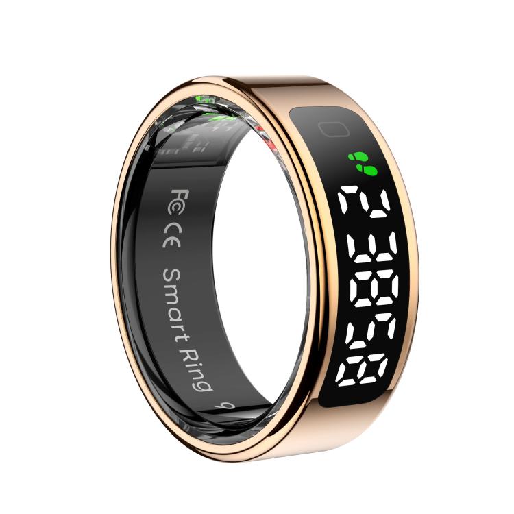 R11 SIZE 9 Smart Ring, Support Heart Rate / Blood Oxygen / Sleep / Multiple Sports Modes(Rose Gold) - free shipping - PMC TechLife - Order now!
