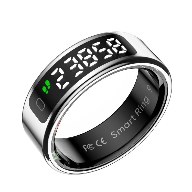 R11 SIZE 12 Smart Ring, Support Heart Rate / Blood Oxygen / Sleep / Multiple Sports Modes(Silver) - free shipping - PMC TechLife - Order now!
