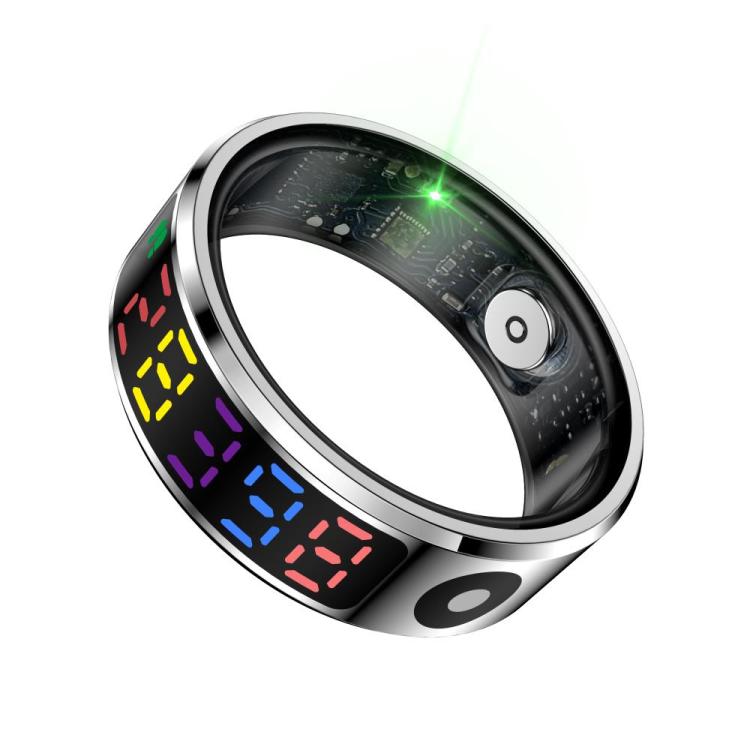 R12 SIZE 10 Smart Ring, Support Heart Rate / Blood Oxygen / Sleep / Multiple Sports Modes(Silver) - free shipping - PMC TechLife - Order now!