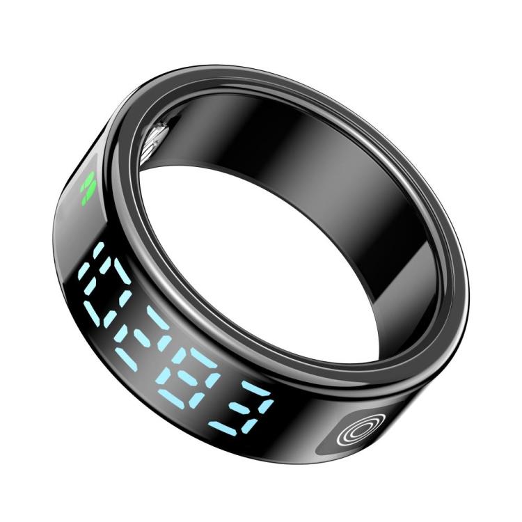 SR08 SIZE 9 Smart Ring, Support Hand Gestures Control / Health Monitoring / Multiple Sports Modes(Black) - free shipping - PMc TechLife - Order now!