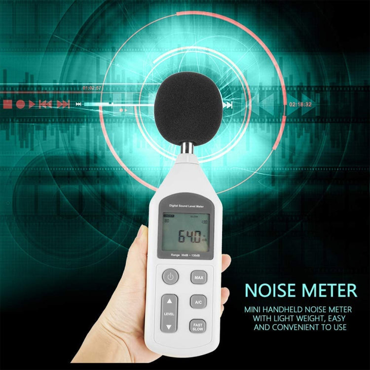 GM1357 Handy Digital Sound Level Meter Noise Meter - Light & Sound Meter by PMC Jewellery | Online Shopping South Africa | PMC Jewellery | Buy Now Pay Later Mobicred