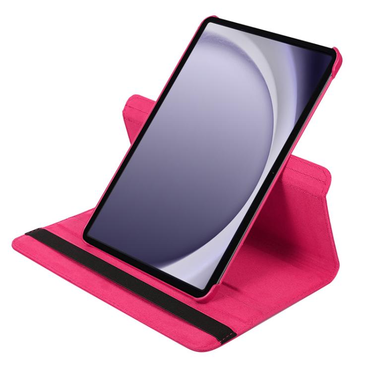 For Samsung Galaxy Tab A9+ 11.0 ENKAY 360 Degree Rotation Litchi Leather Smart Tablet Case(Brown) - free shipping - PMc TechLife - Order now!