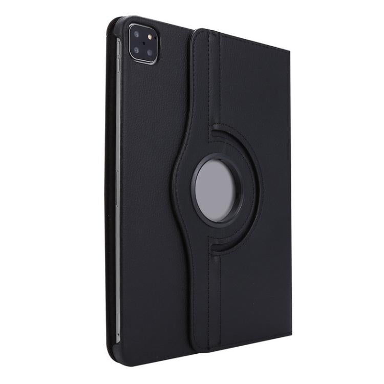 For iPad Pro 11 2024 ENKAY 360 Degree Rotation Litchi Leather Smart Tablet Case(Black) - free shipping - PMc TechLife - Order now!