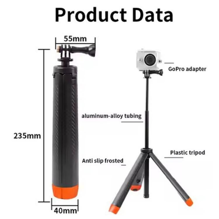 C063 Underwater Floating Selfie Stick Anti-Shake Tripod Snorkeling Pole For GoPro Action Camera - free shipping - PMC TechLife - Order now!