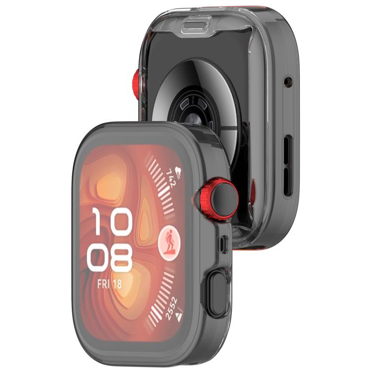 For Huawei Watch Fit 4 Electroplated TPU Full Coverage Watch Protective Case(Transparent) - free shipping - PMC TechLife - Order now!