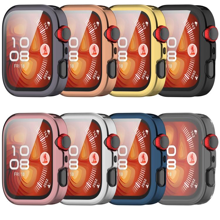For Huawei Watch Fit 4 Pro Electroplated TPU Full Coverage Watch Protective Case(Midnight Blue) - free shipping - PMC TechLife - Order now!