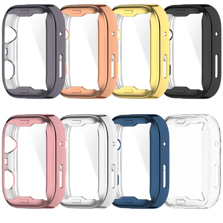 For Huawei Watch Fit 4 Electroplated TPU Full Coverage Watch Protective Case(Black) - free shipping - PMC TechLife - Order now!