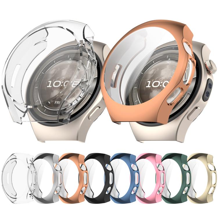 For Huawei Watch 5 46mm Electroplated TPU Full Coverage Watch Protective Case(Black) - free shipping - PMC TechLife - Order now!