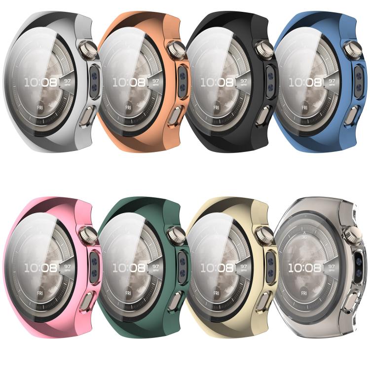 For Huawei Watch 5 42mm Electroplated TPU Full Coverage Watch Protective Case(Pink) - free shipping - PMC TechLife - Order now!