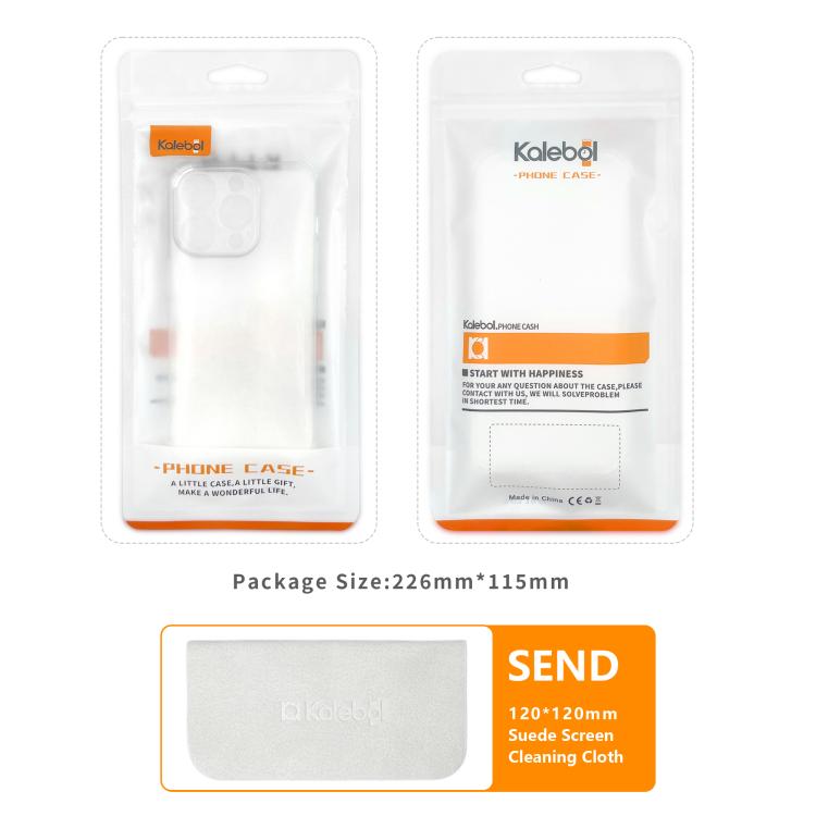 For iPhone 16e Kalebol Highly Transparent PC Hybrid TPU Phone Case - free shipping - PMc TechLife - Order now!