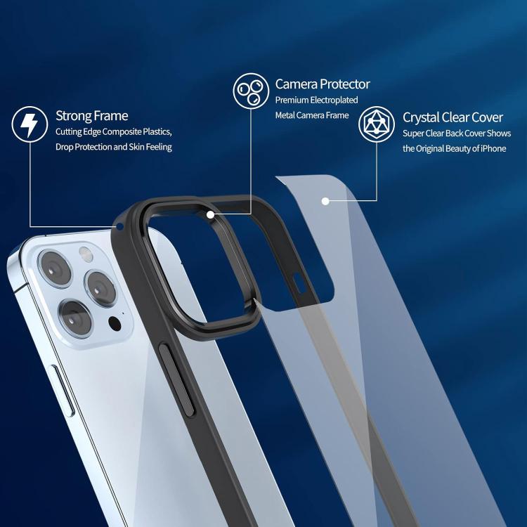 For iPhone 16e Kalebol Gold Shield PC Hybrid TPU Phone Case(Black) - free shipping - PMc TechLife - Order now!