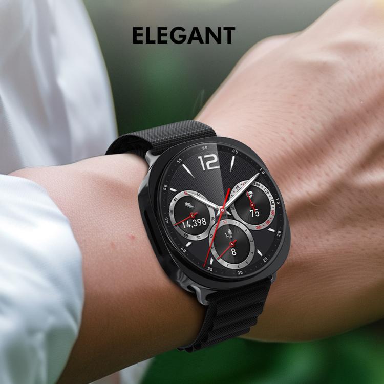For Samsung Galaxy Watch8 44mm ENKAY Hat-Prince Full Coverage Electroplated Soft TPU Case with Screen Protection(Pink) - free shipping - PMC TechLife - Order now!