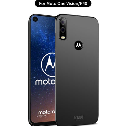 MOFI Frosted PC Ultra-thin Hard Case for Moto P40/One Vision(red) - Motorola Cases by MOFI | Online Shopping South Africa | PMC Jewellery