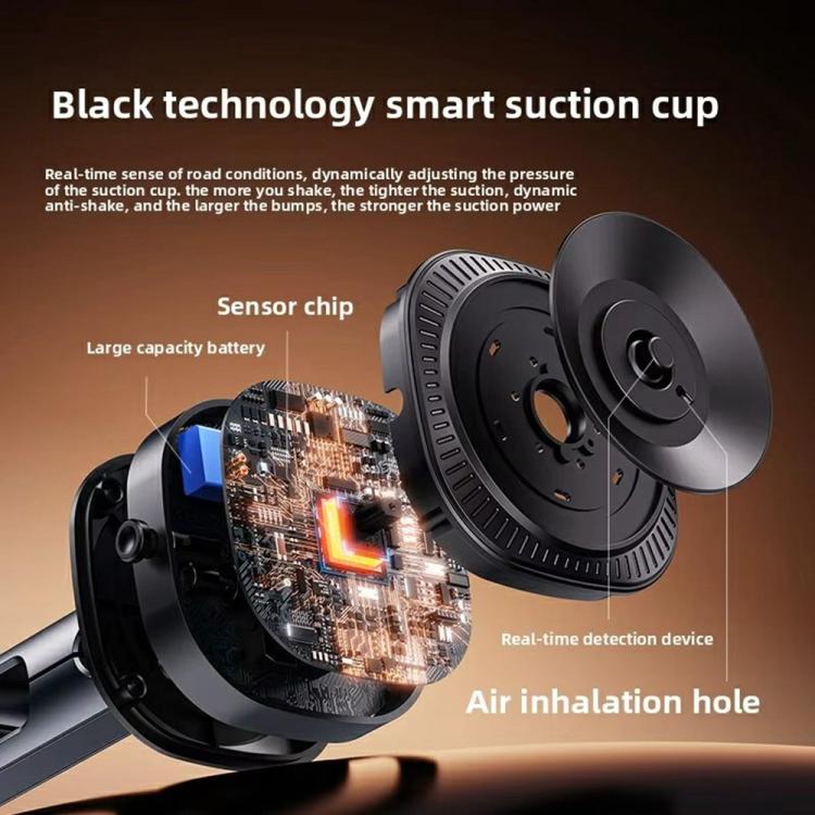 DJ-1  Car Mount Aluminum Alloy Action Camera Holder Electric Vacuum Suction Cup Bracket - free shipping - PMC TechLife - Order now!