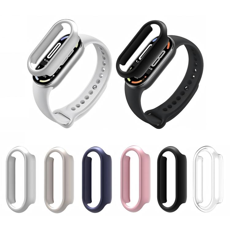 For Xiaomi Smart Band 10 / 10 NFC Half Coverage Hollow PC Watch Protective Cover(Rose Pink) - free shipping - PMC TechLife - Order now!