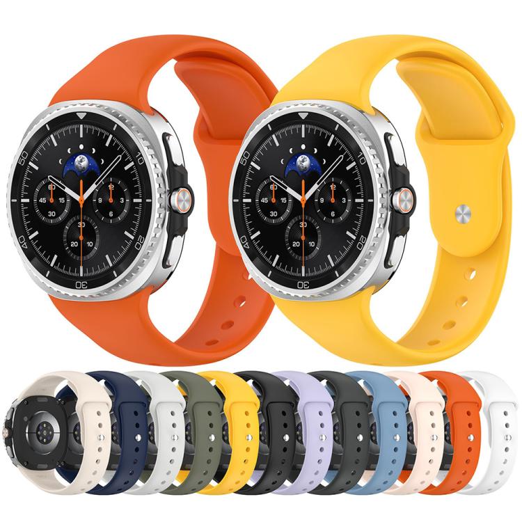 For Samsung Galaxy Watch8 / Watch8 Classic Reverse Buckle Silicone Watch Band(Black) - free shipping - PMC TechLife - Order now!