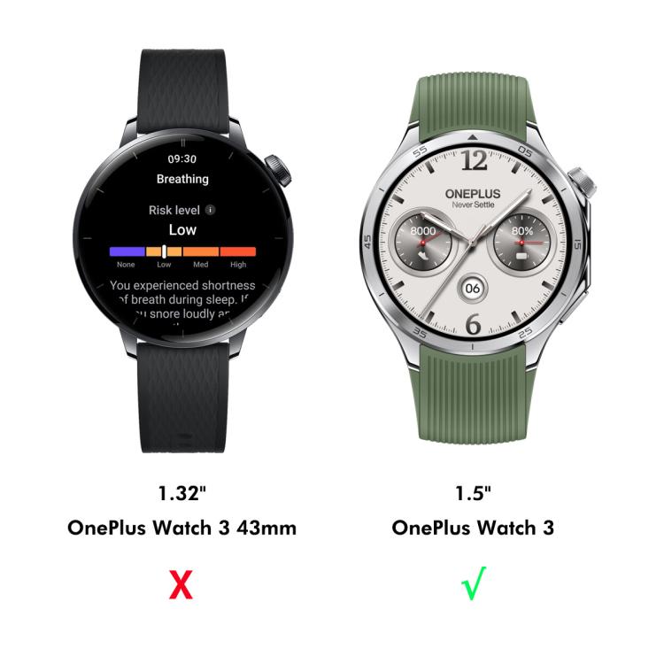 For OnePlus Watch 3 46mm 5pcs ENKAY 3D Full Coverage Soft PC Edge PMMA HD Screen Protector Film - free shipping - PMC TechLife - Order now!