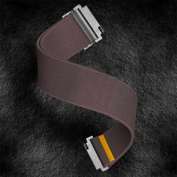 18mm Adjustable Single Loop Elastic Nylon Watch Band(Smokey Purple) - free shipping - PMC TechLife - Order now!