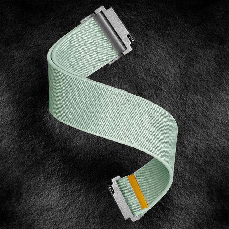 20mm Adjustable Single Loop Elastic Nylon Watch Band(Mint Green) - free shipping - PMC TechLife - Order now!