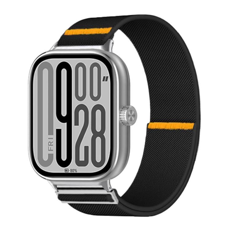 For Xiaomi Smart Band 9 Pro / Redmi Watch 5 Adjustable Single Loop Elastic Nylon Watch Band(Black) - free shipping - PMC TechLife - Order now!