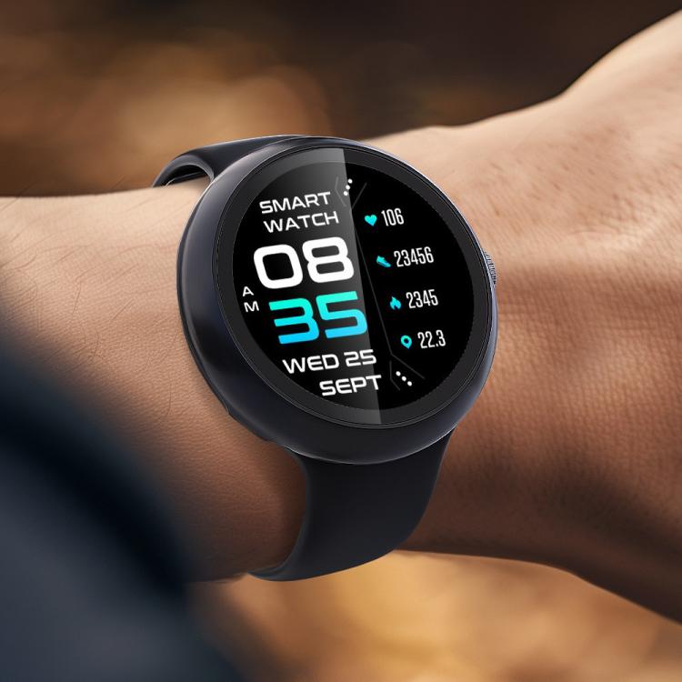 For Google Pixel Watch4 41mm Tempered Film Integrated PC Watch Protective Cover(Midnight Blue) - free shipping - PMC TechLife - Order now!