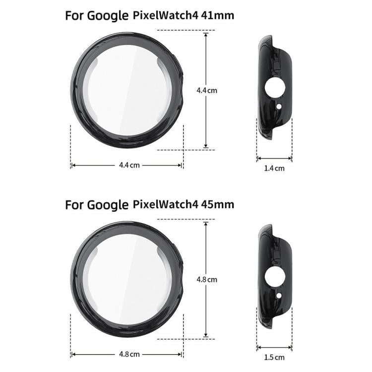For Google Pixel Watch4 41mm Full Coverage Electroplated TPU Watch Protective Cover(Silver) - free shipping - PMC TechLife - Order now!