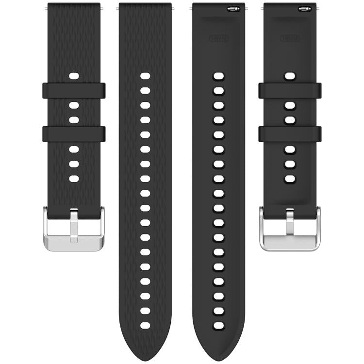For OnePlus Watch 3 43mm Rhombic Texture Groove Silicone Watch Band(White) - free shipping - PMC TechLife - Order now!