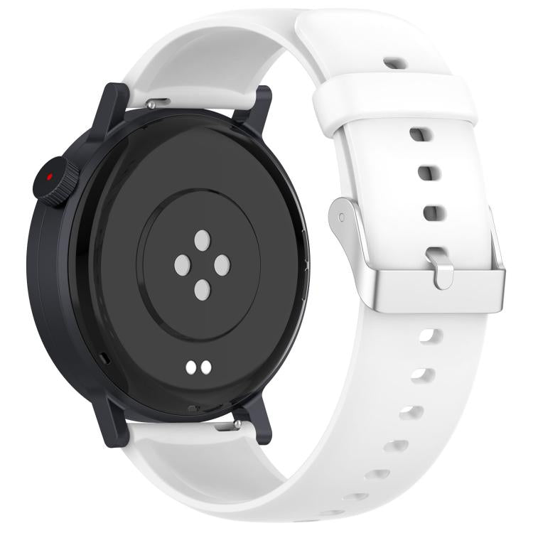 For CMF Watch 3 Pro / CMF Watch Pro2 Solid Color Silicone Watch Band(White) - free shipping - PMC TechLife - Order now!