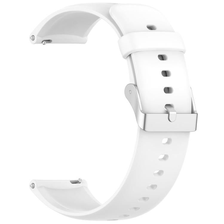 For CMF Watch 3 Pro / CMF Watch Pro2 Solid Color Silicone Watch Band(White) - free shipping - PMC TechLife - Order now!