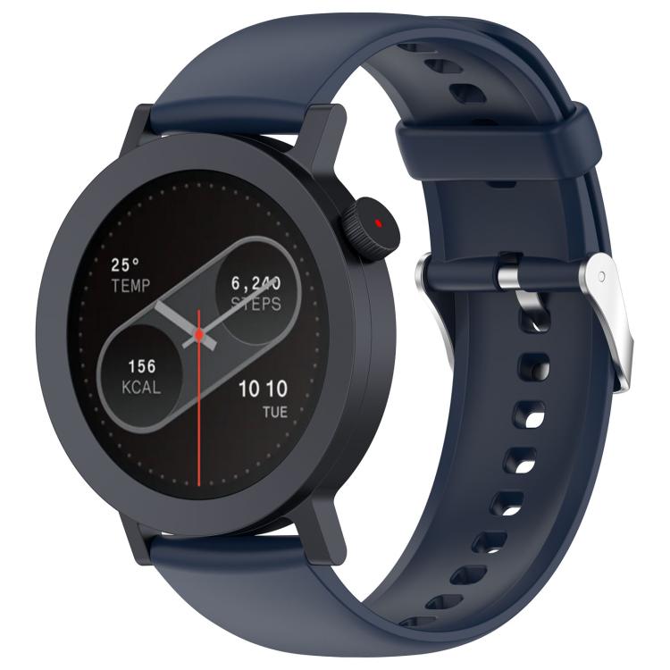 For CMF Watch 3 Pro / CMF Watch Pro2 Solid Color Silicone Watch Band(Navy Blue) - free shipping - PMC TechLife - Order now!
