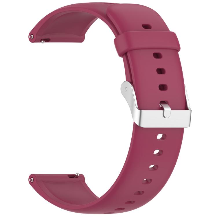 For CMF Watch 3 Pro / CMF Watch Pro2 Solid Color Silicone Watch Band(Wine Red) - free shipping - PMC TechLife - Order now!