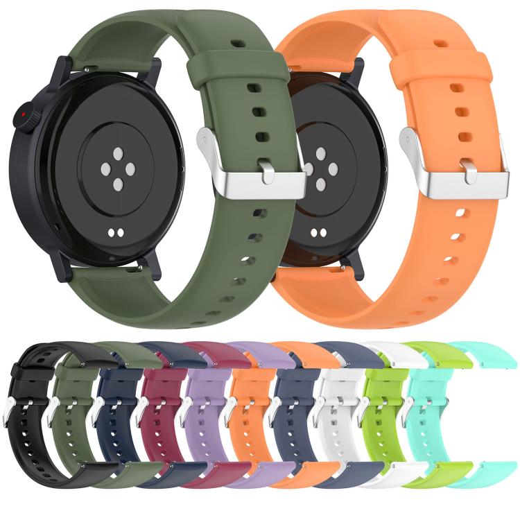 For CMF Watch 3 Pro / CMF Watch Pro2 Solid Color Silicone Watch Band(Blue Gray) - free shipping - PMC TechLife - Order now!