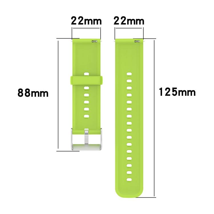 For CMF Watch 3 Pro / CMF Watch Pro2 Solid Color Silicone Watch Band(Blue Gray) - free shipping - PMC TechLife - Order now!
